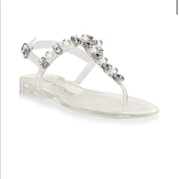 STUART WEITZMAN Goldie Jelly Sandal - Picture 4 of 9